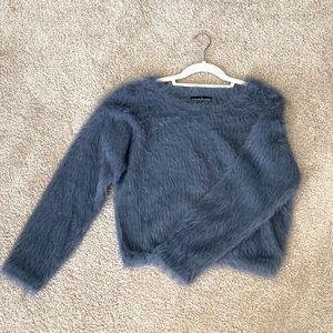 Blue Eyelash Sweater By Catherine Malandrino